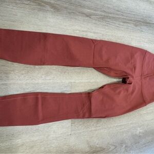 lululemon athletica Rust Leggings